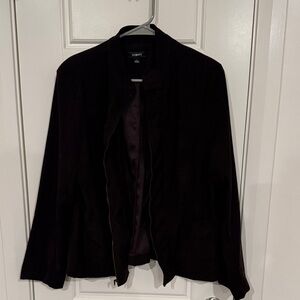 Elementz Classic Brown Faux Suede Women's Jacket